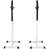  Stalak za čučnjeve sa setom dvoručnih/jednoručnih utega 30,5 kg | shoptok.hr