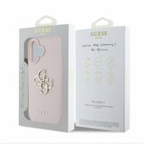 Guess PU Grained 4G Metal Logo Zadní Kryt pro iPhone 16 Pink Ovitek za telefon Vijolična | Shoptok.si