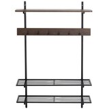 Ellos Home Smeđi metalni set za hodnik 100x150x25 cm Gilda – | shoptok.hr