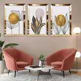 WALLXPERT Huhu400 - Višenamenska Dekorativna Slika od MDF-a i PLEXIGLASS-a (3 Komada) | Eponuda.com