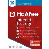 MCAFEE Internet Security 2020 10 Devices 1 Year Key GLOBAL | Eponuda.com