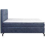 Esposa POSTELJA BOXSPRING 140 cm x 200 cm , tekstil modra | Shoptok.si