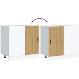  Donji ormarić za Lavabo - Umivaonik boja hrasta konstruirano drvo | shoptok.hr