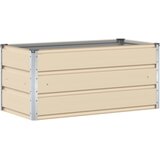  Sadilica Slonovača 100 x 50 x 45 cm Cinkani čelik | shoptok.hr