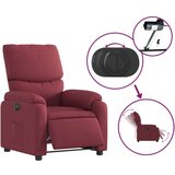  Električni naslanjač vinsko rdeče blago | Shoptok.si