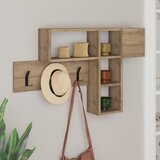 Livetastic Stenski Obešalnik Game, Barva Temnega Hrasta | Shoptok.si