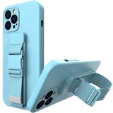 HURTEL ROPE CASE OVITEK Z LEČO ZA IPHONE XS MAX MODRA, (21911237) | Shoptok.si