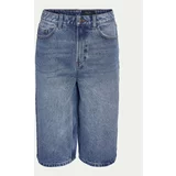 Noisy_May Jeans kratke hlače Lila 27029853 Modra Loose Fit