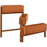  Sklopiva vrtna sadilica narančasta 60 x 14 x 75 cm od jelovine | shoptok.hr