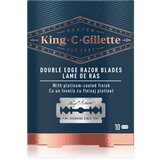 King C. Gillette Britvice z dvojnim robom, 10 kom DOUBLE EDGE | Shoptok.si