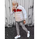 DStreet Bluza męska rozpinana ecru | shoptok.hr