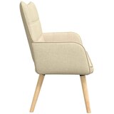  Kauč za dvoje Krema 115 x 61 x 87 cm tkanina | shoptok.hr