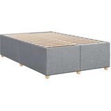 vidaXL Krevet s oprugama i madracem svjetlosivi 120x190 cm od tkanine | shoptok.hr