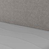 MID.YOU POSTELJA BOXSPRING 180 cm x 200 cm , kovina, umetna masa, tekstil, karton, leseni material srebrne barve | Shoptok.si