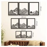 WALLXPERT zidna dekoracija mountain landscape set of 3 APT742 l | ePonuda.com
