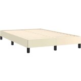  posteljni okvir brez vzmetnice krem 120x190 cm umetno usnje, (21791821) | Shoptok.si