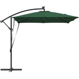  Suncobran Zelena 249 x 249 x 250 cm Poliester i aluminij | Eponuda.ba