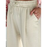 DStreet Spodnie damskie wide leg MILLIVIO khaki | Eponuda.ba