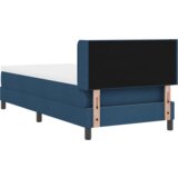 Plavi postelja boxspring z vzmetnico z vzmetnico modra 80 x 200 cm, (5000128565) | Shoptok.si