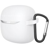 INF Silikonska zaščitna torbica, združljiva z JBL Tune Flex 2 - protipadni ovitek za slušalke White, (5000149628) | Shoptok.si