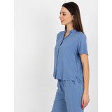 Sublevel Blouse-D73761M11063B-blue | shoptok.hr
