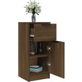  Komode boja smeđeg hrasta 30 x 30 x 70 cm od konstruiranog drva | shoptok.hr