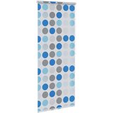 Rolo zastor za tuš 80 x 240 cm s uzorkom krugova | shoptok.hr