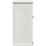 vidaXL Ormar za Kupaonicu na Zidu s pohranom Bijela 37 x 34 x 71.5 cm | shoptok.hr