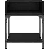  Noćni ormarići 2 kom crni 40 x 41 x 50 cm od konstruiranog drva | Eponuda.com