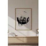 WALLXPERT Huhu735 - Višenamenska Dekorativna Slika u Ram 40 x 60 cm | Eponuda.com