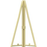  Metalna božićna jelka KUOPIO 140 cm Čelik Zlatno Slike