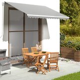 vidaXL Nadomestno blago za tendo antracitno in belo 3,5x2,5 m Cene