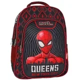 Zaobljena ergonomska šolska torba Must: Spider-Man 32 x 18 x 43 cm