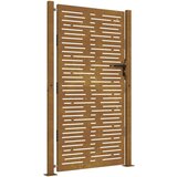  Vrata 105 x 205 cm od čelika COR-TEN četvrtasti dizajn | shoptok.hr