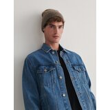 Reserved kapa iz mešanice volne - siva | Shoptok.si