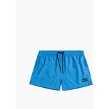 Atlantic Men's Short Beach Shorts - Blue