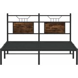  Okvir kreveta bez madraca boja hrasta 150 x 200 cm drveni | shoptok.hr
