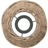 vidaXL Sjenilo za stropnu svjetiljku smeđe Ø15x12 cm od pruća | shoptok.hr