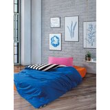 DUSK plavi i crni ranforce posteljina set xxl | ePonuda.com