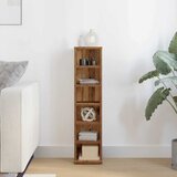 Cd ormarić staro drvo 21x20x88 cm konstruirano drvo | shoptok.hr