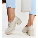 VINCEZA Beige shoes with leather insole | Shoptok.si