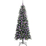  Umjetno božićno drvce Zelena 180 cm PVC, plastika i čelik | shoptok.hr