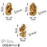 WALLXPERT decorative object dont see dont hear dont know 1 | ePonuda.com