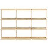 Karup Design Stenska polica iz masivnega bora v naravni barvi 192x127 cm Groove – | Shoptok.si
