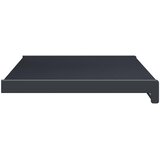  Prozorska klupčica Antracit s drvenim uzorkom 60 x 35 x 4,5 cm | shoptok.hr