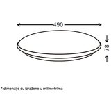 Bb Link LED plafonjera sa daljinskim 24 48W CCT VESTA 664 Cene