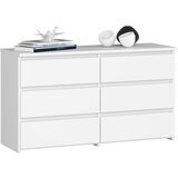 AKORD KOMODA CL100 6SZ PK BELE, (21702866) Cene