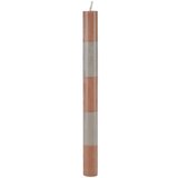 Bahne & Co narančasto-siva svijeća Bahne & CO, vrijeme gorenja 8 h | shoptok.hr