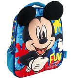Luna mickey mouse fun starts here ruksak za vrtić sa 3D uzorkom 27x10x31cm | shoptok.hr