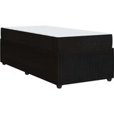  Krevetna konstrukcija Crna 80 x 200 cm tkanina | shoptok.hr